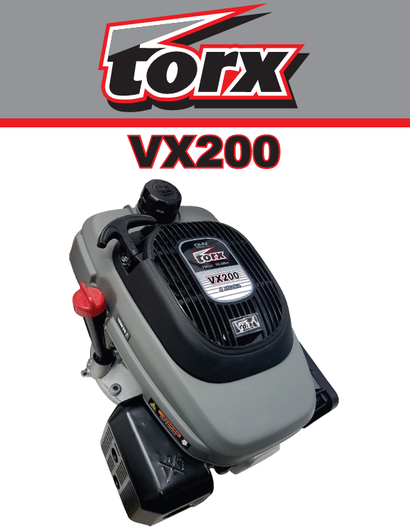 TORX VX200 Lawnmower Engine | Vertical Shaft